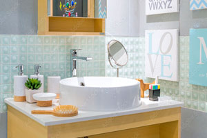 洗面所、トイレの内装